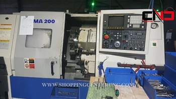 تراش سی ان سی دو محور Puma 200a ساخت کره جنوبی